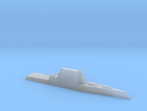  USS Zumwalt, 1/6000 in Clear Ultra Fine Detail Plastic