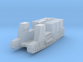 Gun Carrier Mk-1 (cargo) 1/100 in Clear Ultra Fine Detail Plastic