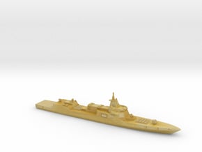 055 Destroyer (2017), 1/1800 in Tan Fine Detail Plastic