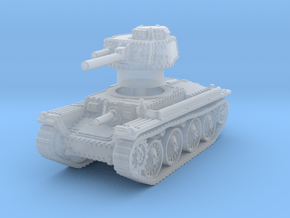 Panzer 38t A 1/120 in Clear Ultra Fine Detail Plastic
