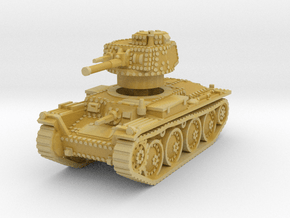 Panzer 38t B 1/100 in Tan Fine Detail Plastic
