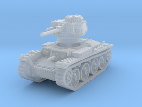 Panzer 38t B 1/100 in Clear Ultra Fine Detail Plastic