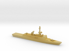 La Fayette-class frigate, 1/1800 in Tan Fine Detail Plastic