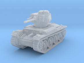 Panzer 38t E 1/72 in Clear Ultra Fine Detail Plastic