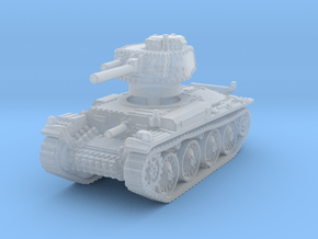 Panzer 38t G 1/120 in Clear Ultra Fine Detail Plastic