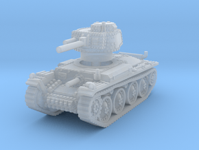 Panzer 38t G 1/144 in Clear Ultra Fine Detail Plastic