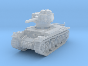 Panzer 38t G 1/200 in Clear Ultra Fine Detail Plastic