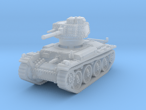 Panzer 38t S 1/87 in Clear Ultra Fine Detail Plastic