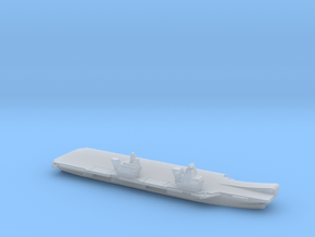 Queen Elizabeth-class aircraft carrier, 1/1250 in Clear Ultra Fine Detail Plastic