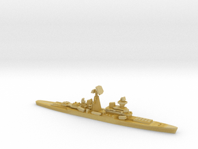 Missile Cruiser Dzerzhinsky (Never Were), 1/1800 in Tan Fine Detail Plastic