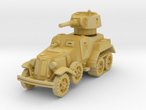BA-10M (with Tracks) 1/76 in Tan Fine Detail Plastic