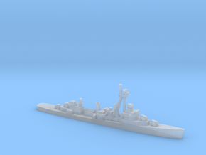 Fletcher-class destroyer Z1/Z3, 1/1800 in Clear Ultra Fine Detail Plastic