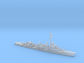 Fletcher-class destroyer (1941-1944), 1/1800 in Clear Ultra Fine Detail Plastic
