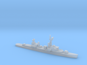 Gearing-class destroyer (FRAM 1B), 1/1800 in Clear Ultra Fine Detail Plastic