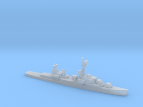Gearing-class destroyer (FRAM 1A), 1/1800 in Clear Ultra Fine Detail Plastic
