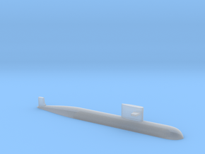 PLA[N] 093 Submarine, 1/1250 in Clear Ultra Fine Detail Plastic