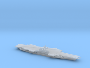 USS Coral Sea (CV-43), Final Layout, 1/2400 in Clear Ultra Fine Detail Plastic