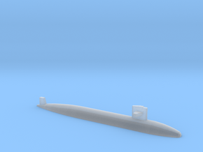 Sturgeon-class SSN (Short Hull), 1/1800 in Clear Ultra Fine Detail Plastic
