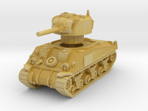 Sherman V tank 1/285 in Tan Fine Detail Plastic