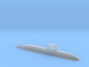 Oyashio-class submarine, 1/1800 in Clear Ultra Fine Detail Plastic