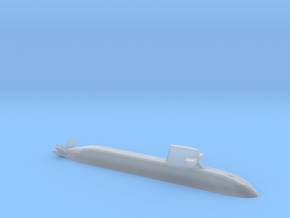 Soryu-class submarine,  1/1800 in Clear Ultra Fine Detail Plastic