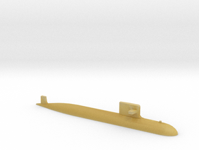 PLA[N] 093A Submarine, 1/1800 in Tan Fine Detail Plastic