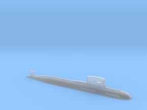 PLA[N] 093B Submarine, 1/1800 in Clear Ultra Fine Detail Plastic