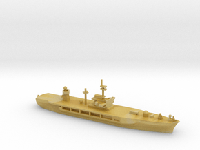 Blue Ridge-class command ship, 1/1800 in Tan Fine Detail Plastic