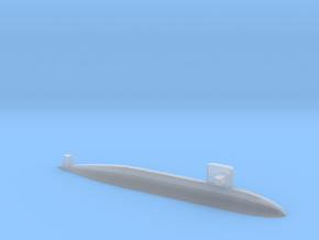 Harushio-class submarine, 1/2400 in Clear Ultra Fine Detail Plastic