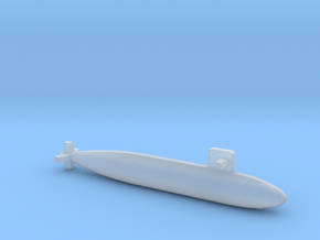 Harushio-class submarine, 1/2400 in Clear Ultra Fine Detail Plastic