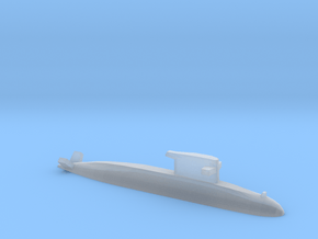 Walrus-class submarine, 1/1800 in Clear Ultra Fine Detail Plastic