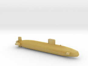 Swiftsure-class SSN, Full Hull, 1/1800 in Tan Fine Detail Plastic