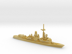 Cassard-class frigate, 1/2400 in Tan Fine Detail Plastic