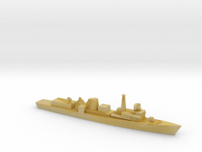 Australian light destroyer project, 1/1800 in Tan Fine Detail Plastic