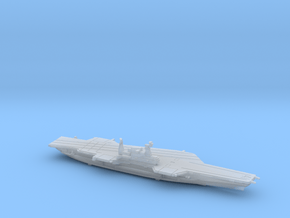 USS Midway (1992) w/Hanger, 1/1800 in Clear Ultra Fine Detail Plastic