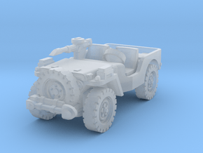 Airborne Jeep (recon) 1/56 in Clear Ultra Fine Detail Plastic