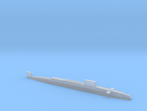 HMS Resolution SSBN, 1/1250 in Clear Ultra Fine Detail Plastic