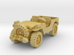 Airborne Jeep (recon) 1/200 in Tan Fine Detail Plastic