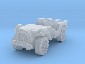 Airborne Jeep (recon) 1/220 in Clear Ultra Fine Detail Plastic
