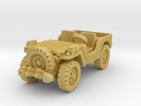 Airborne Jeep (recon) 1/285 in Tan Fine Detail Plastic