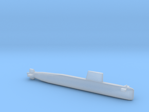 Agosta 70 SSK, Full Hull, 1/1250 in Clear Ultra Fine Detail Plastic