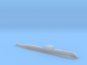Charlie I class SSN, 1/1250 in Clear Ultra Fine Detail Plastic