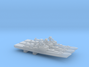 Admiral Grigorovich-Class Frigate x 3, 1/3000 in Clear Ultra Fine Detail Plastic