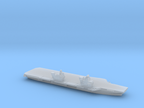 Queen Elizabeth-class CV, Angled Deck, 1/1250 in Clear Ultra Fine Detail Plastic