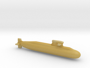 PLA[N] 039C Submarine, Full Hull, 1/1250 in Tan Fine Detail Plastic
