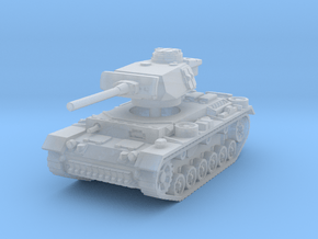 Panzer III L 1/100 in Clear Ultra Fine Detail Plastic