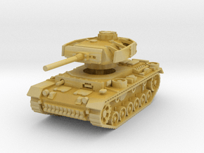 Panzer III L (Schurzen) 1/72 in Tan Fine Detail Plastic