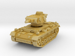 Panzer III N 1/100 in Tan Fine Detail Plastic
