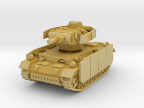 Panzer III N (schurzen) 1/100 in Tan Fine Detail Plastic