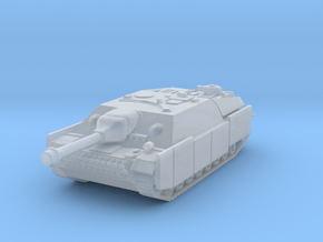 Jagdpanzer IV (schurzen) 1/87 in Clear Ultra Fine Detail Plastic
